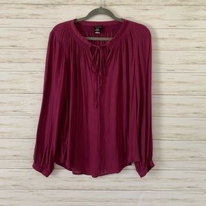 Torrid Pull Over Sheer Top Size 00